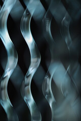 Poster - Abstract background with a 3D surface. Hi-tech futuristic. Materials Science. Background image. Created with Generative AI technology.