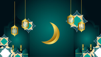 Poster - hajj islamic background