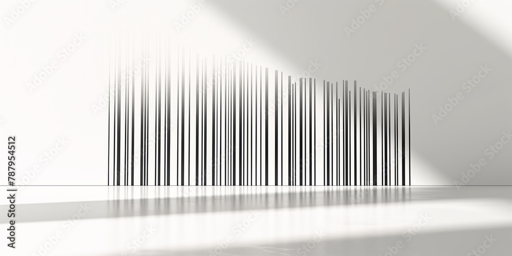 Inventory control by barcodes. Different types of barcodes in ...