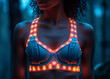 Smart fabrics in sports apparel to monitor athletic performance, track movement, and provide real-time feedback to athletes