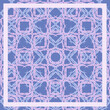 Hand-drawn natural pattern. Square abstract arrangement in pink and purple shades. Background for printing on scarves, postcards, carpets, bandanas, napkins, home textiles, pareos, hijab, covers.