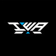IWA letter logo vector design, IWA simple and modern logo. IWA luxurious alphabet design