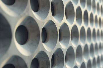 Poster - Sophisticated abstract 3d pattern. Background image. Created with Generative AI technology.