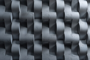 Poster - Sophisticated abstract 3d pattern. Background image. Created with Generative AI technology.