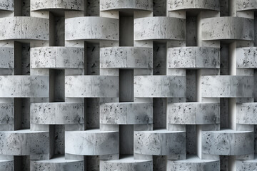 Poster - Sophisticated abstract stone 3d pattern. Background image. Created with Generative AI technology.