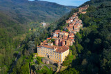 Fototapeta Miasto - Collodi, the medieval hilltop village, Tuscany, Italy