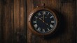 © Sohaib - old clock on wooden background