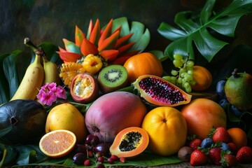 Wall Mural - Unusual fruits