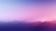 Blue To Pink Smooth Gradient Mountainous Background