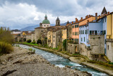 Fototapeta Miasto - Historical Old town of Pontremoli, Tuscany, Italy