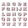 © Rawpixel.com - Layered effect alphabet png typography set
