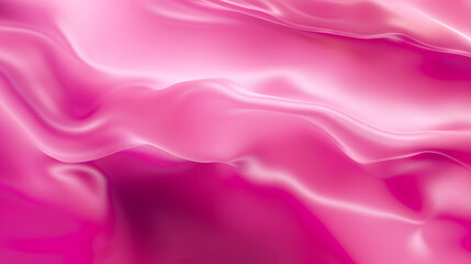 Wall Mural - Bright pink smooth blurred wavy abstract elegant background