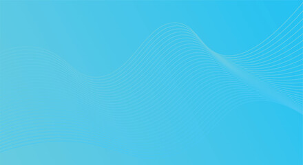 Poster - Futuristic technology dynamic lines. shapes modern simple dynamic blue background.