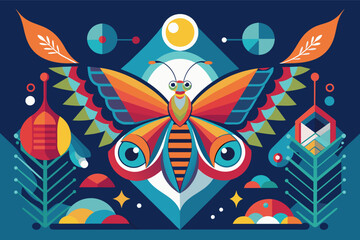 Fototapete - An abstract form representing transformation and metamorphosis