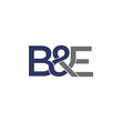B&E Letters Logo Vector 001