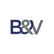 B&V Letters Logo Vector 001