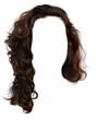 © Rawpixel.com - Curly png brown hair, transparent background