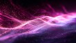 Ethereal cosmic energy depicted as a vibrant purple and white interstellar phenomenon