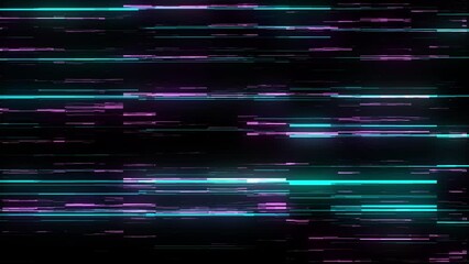 Aufkleber - Abstract glitch background. Digital damage backdrop with noise effect. Error texture. Computer virus. Corrupted code. 3d rendering.
