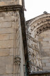 Guimaraes, Portugal. Details of the facade of the Collegiate Church of Nossa Senhora da Oliveira