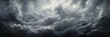 Dramatic Cloudscape Artwork. Painting Of Swirling Clouds. Storm Sky Background. Generative AI