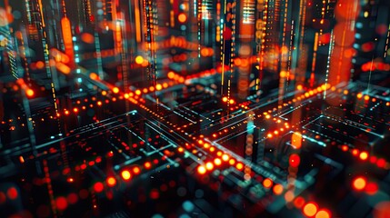 Poster - Abstract of cryptocurrency markets and digital asset exchanges