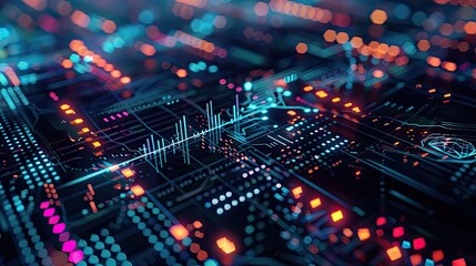 Poster - Abstract of cryptocurrency markets and digital asset exchanges