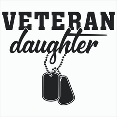 veteran daughter t-shirt design, best vector,Proud Daughter Of Veteran Designs, Veteran Day