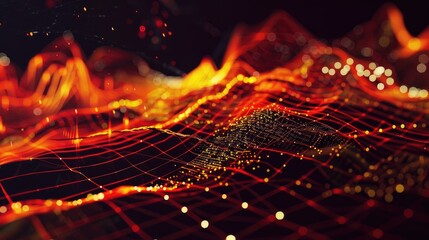 Poster - abstract financial algorithms and trading strategies