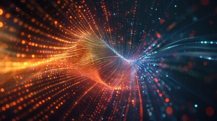 Poster - abstract financial algorithms and trading strategies