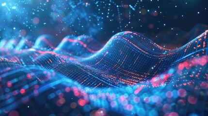 Poster - abstract financial algorithms and trading strategies