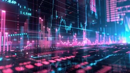 Poster - financial data analytics and trend analysis