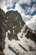 Szczyty górskie w Tatrach Wysokich. 