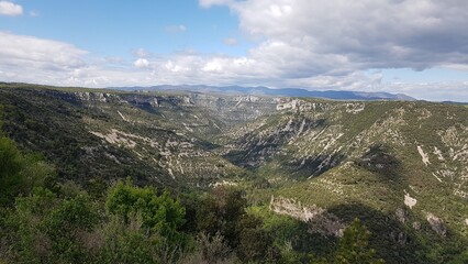 Canvas Print - Cirque de NAVACELLES (Saint-Maurice de Navacelles)