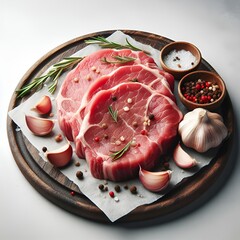 Canvas Print - Rohes fleisch