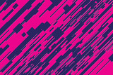 Fototapeta Przestrzenne - stribe seamless pattern abstract background for gaming scifi cyberpunk 2d illustration rendering vector