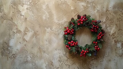 Aufkleber - Festive holiday decoration for winter season