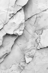 Poster - A black and white photo of a solitary rock. Ideal for geological illustrations
