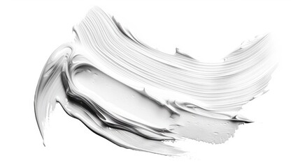 Aufkleber - Close up of white paint on a surface, suitable for design projects
