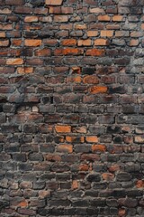 Sticker - A fire hydrant positioned in front of a brick wall. Ideal for urban infrastructure concepts