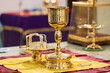 Chalice on the altar