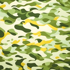 texture camouflage yellow-green background modern pattern