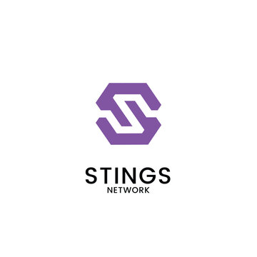Letter S logo Stings logo Modern business logo for your company s letter initial logo vector icon illustration overlap overlapping style