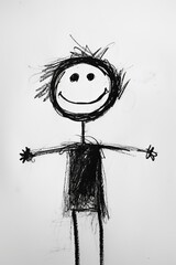 Canvas Print - Kid's drawing