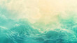 Serene aquamarine ocean waves texture
