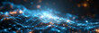  Blue Futuristic Technology Background with Organge,
A 3D rendering with depth of field and bokeh Particles form a line and surface grid Blue
