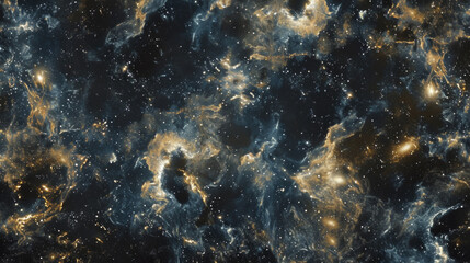 Wall Mural - a vast space filled with countless stars shining brightly against the dark expanse of the galaxy