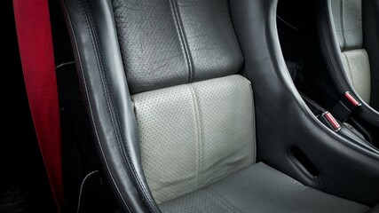 Canvas Print - Passenger seat back