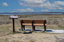 Park Bench  Overlooking Plum Island Sound
