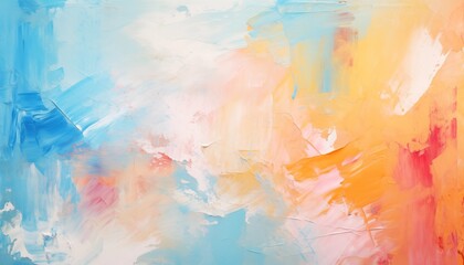 Canvas Print - abstract watercolor background